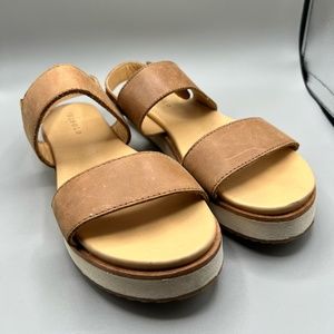 NISOLO LEATHER SANDALS SIZE 6